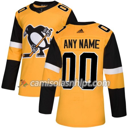 Camisola Pittsburgh Penguins Personalizado Adidas 2018-2019 Alternate Authentic - Homem